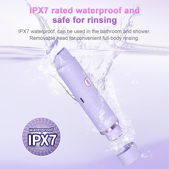 Double Head Electric Shaver for Men & Women – Rechargeable & Waterproof