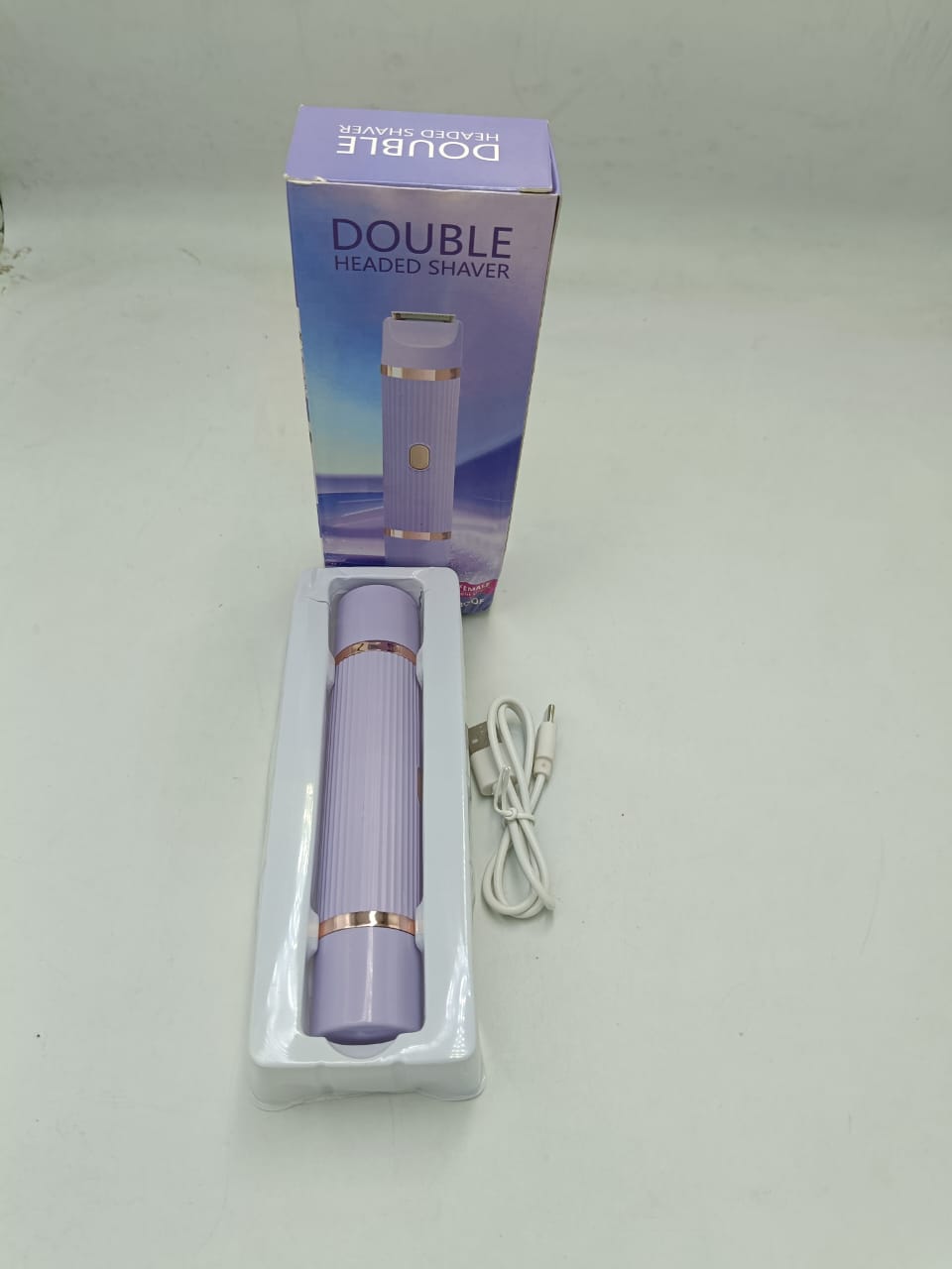 Double Head Electric Shaver for Men & Women – Rechargeable & Waterproof